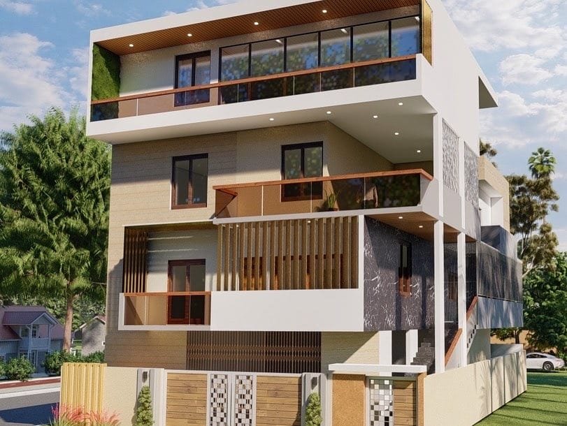 Luxury elevation design